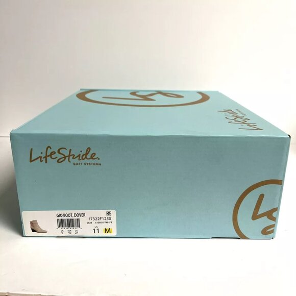 Life Stride Women’s Gio Tan Ankle Boots Size 11M - Picture 6 of 6
